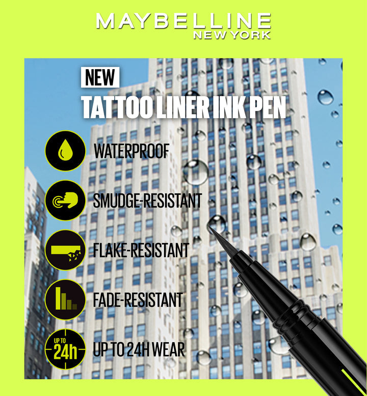 Maybelline Black Tattoo Liner Ink Pen
