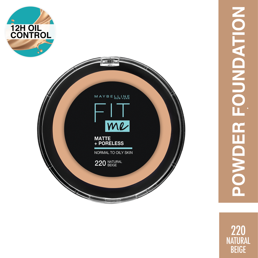 Maybelline New York Fit Me- Perfect Matte Finish & Poreless Powder That Lasts Up To 16 Hours