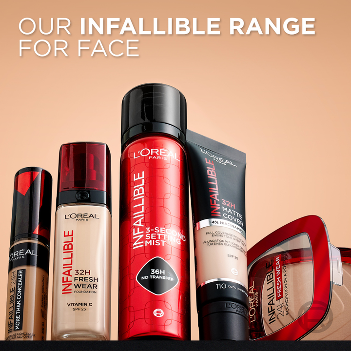 L'Oreal Paris Infaillible 32H Freshwear Liquid Foundation SPF25