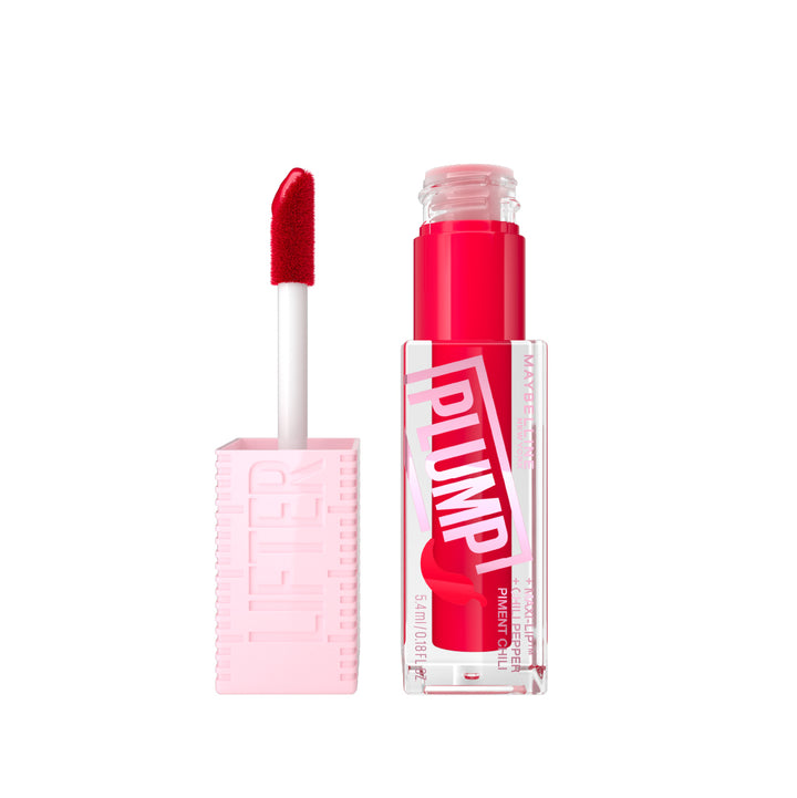 Maybelline New York Lifter Plump Lip Plumping Gloss With Chili Pepper And 5% Maxi-Lip| Makeup