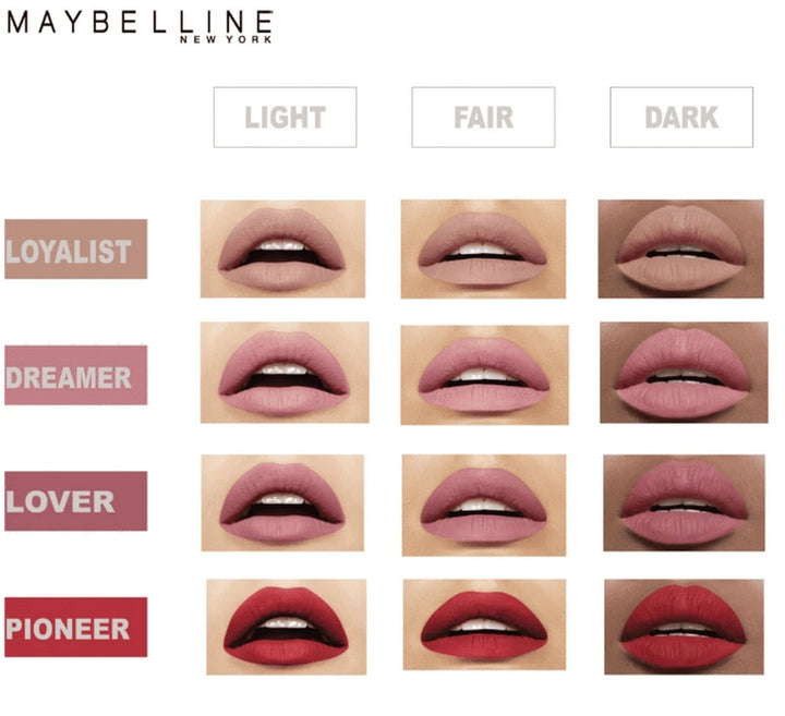 Maybelline New York Superstay Matte Ink Liquid Long Lasting Lipstick Up To 16 Hours Of Stay | feel22
