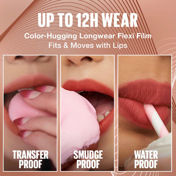 Maybelline Super Stay Teddy Tint Soft Blurred Matte Lip Tint | 12h Longwear, Transfer proof| Makeup