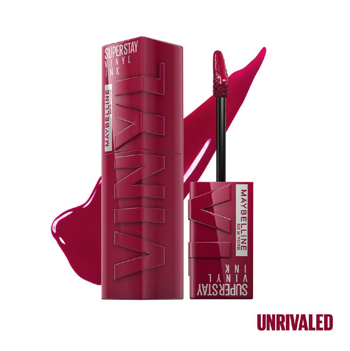 Maybelline New York Super Stay Vinyl Ink Long lasting 16 Hour Wear, No