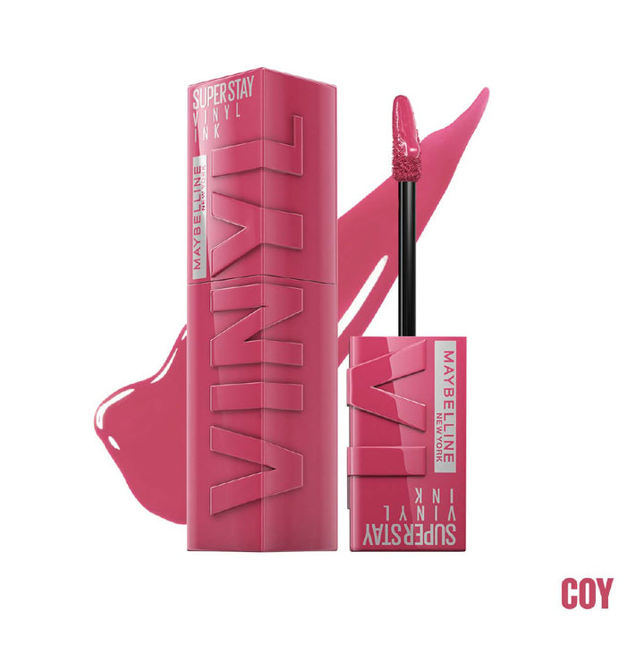 Maybelline New York Super Stay Vinyl Ink Long lasting 16 Hour Wear, No