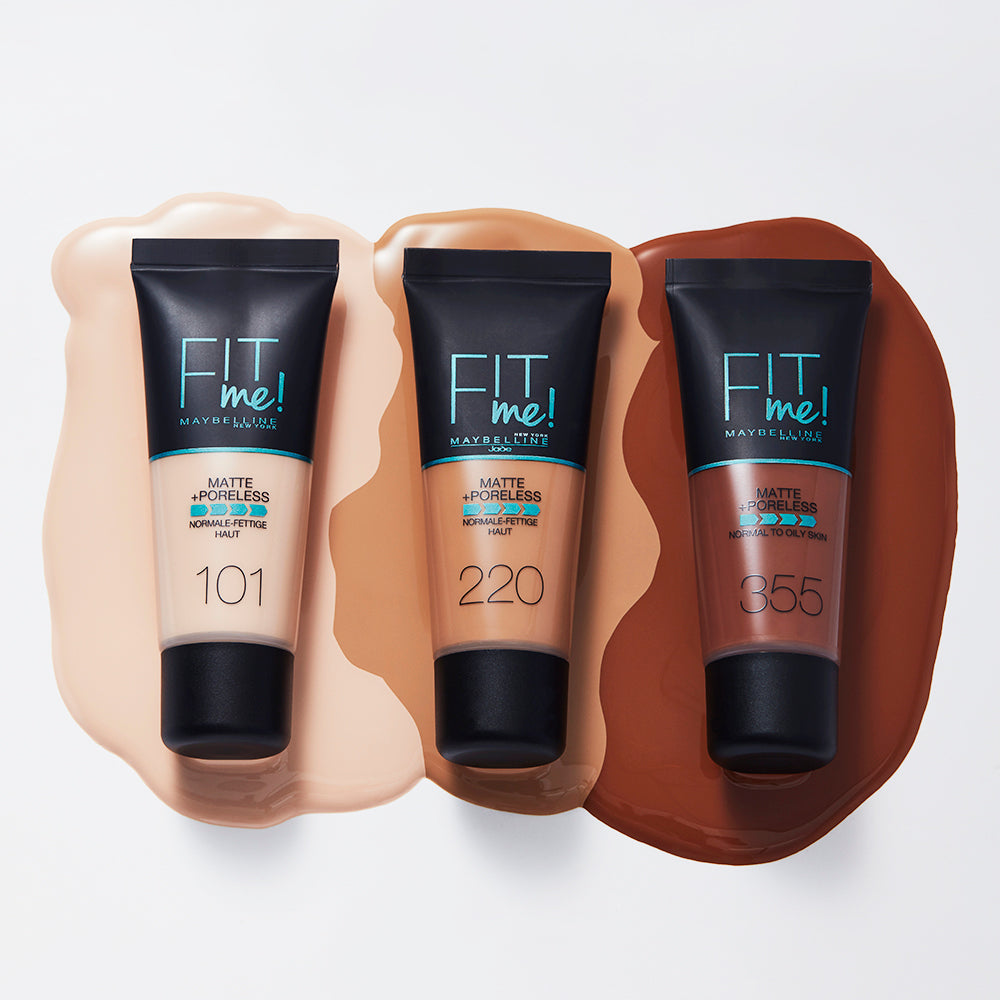 Maybelline New York Fit Me Matte Poreless Liquid Foundation Ideal For Normal To Oily Skin